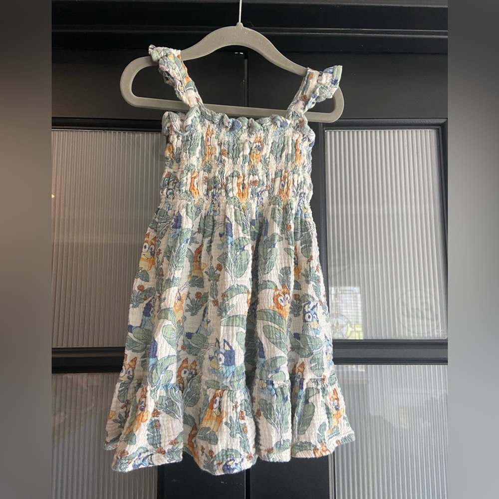 Bluey Smocked Sundress size 3T